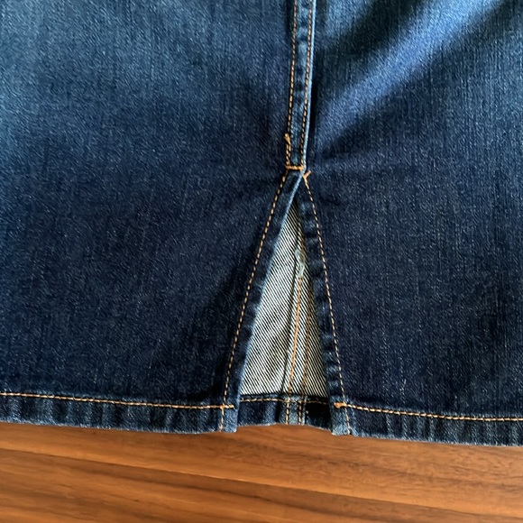 Current Elliott Denim Skirt - The Stiletto Pencil - Size 25 - Picture 4 of 6